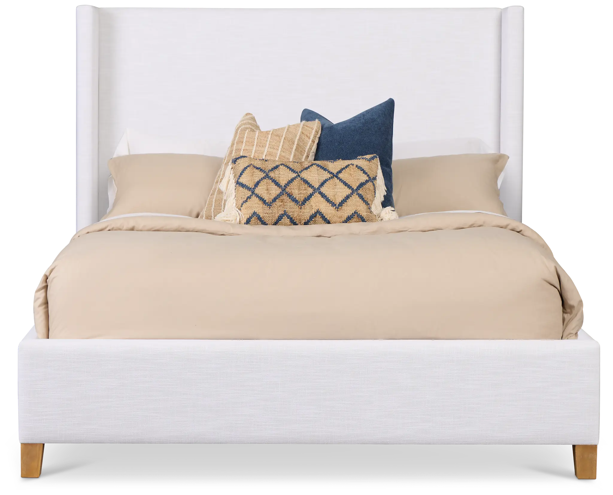 Nantucket White Uph Panel Bed Nantucket White Uph Panel Bed