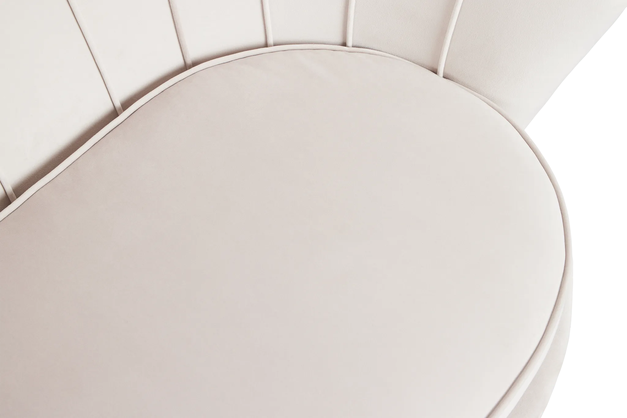 Lily Light Gray Velvet Loveseat