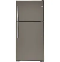 Ge Profile 22 Series Slate Top Freezer Refrigerator