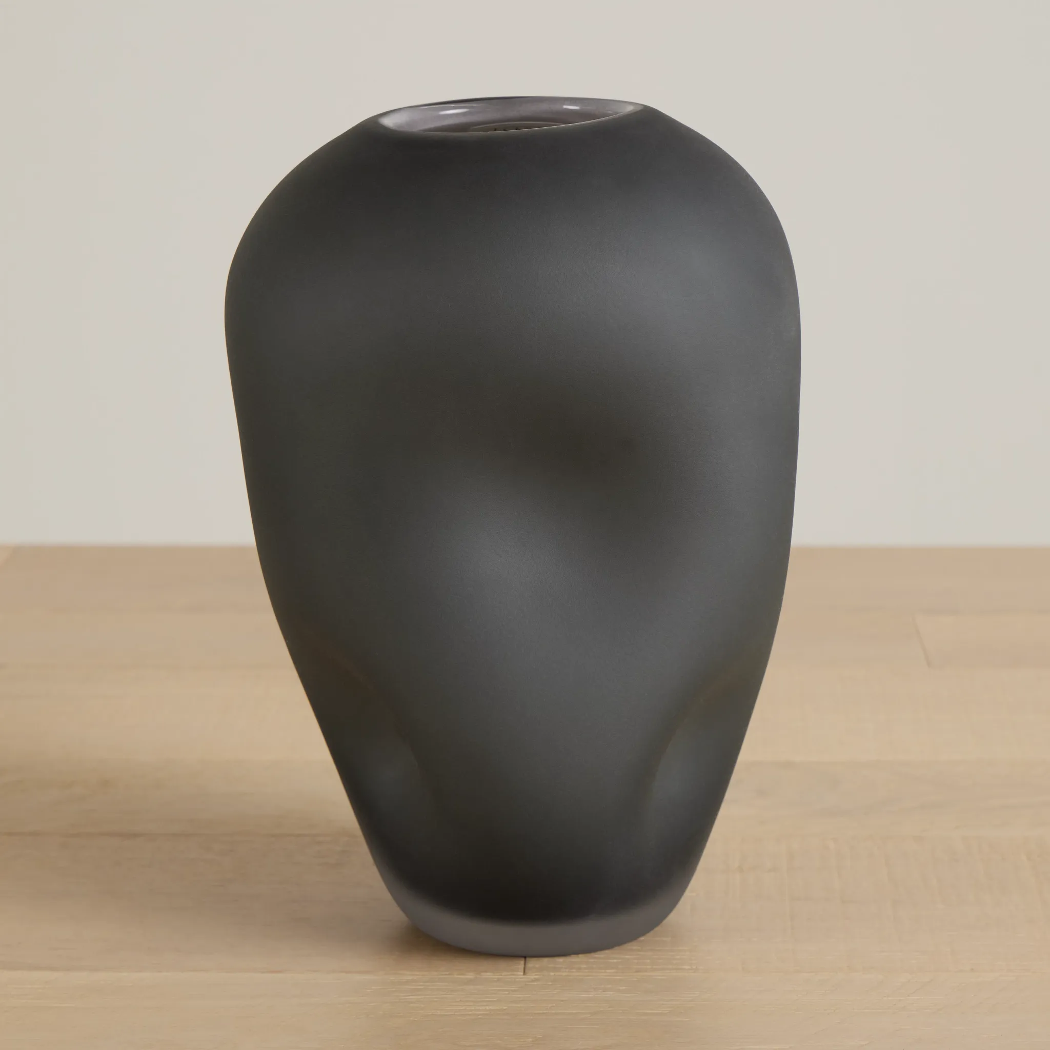 Dusk Dark Gray Medium Vase