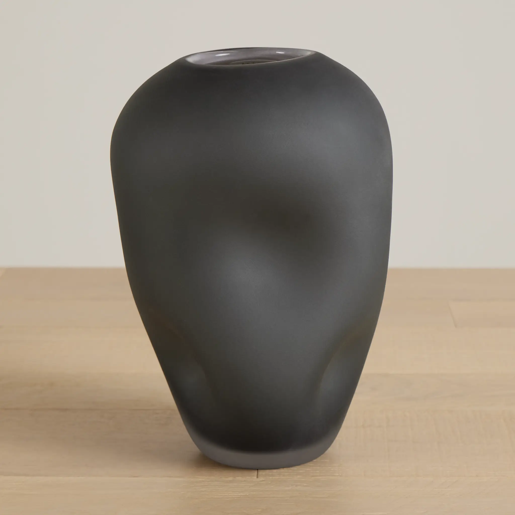 Dusk Dark Gray Medium Vase Dusk Dark Gray Medium Vase