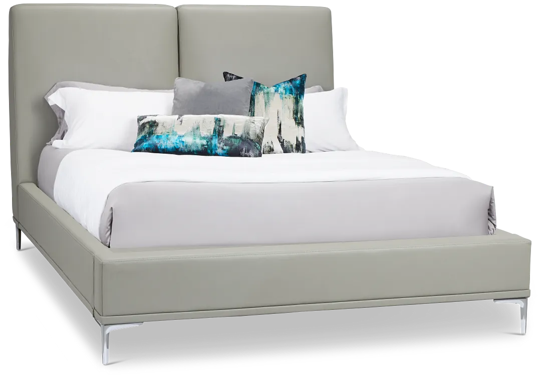 Emit Gray Micro Panel Bed