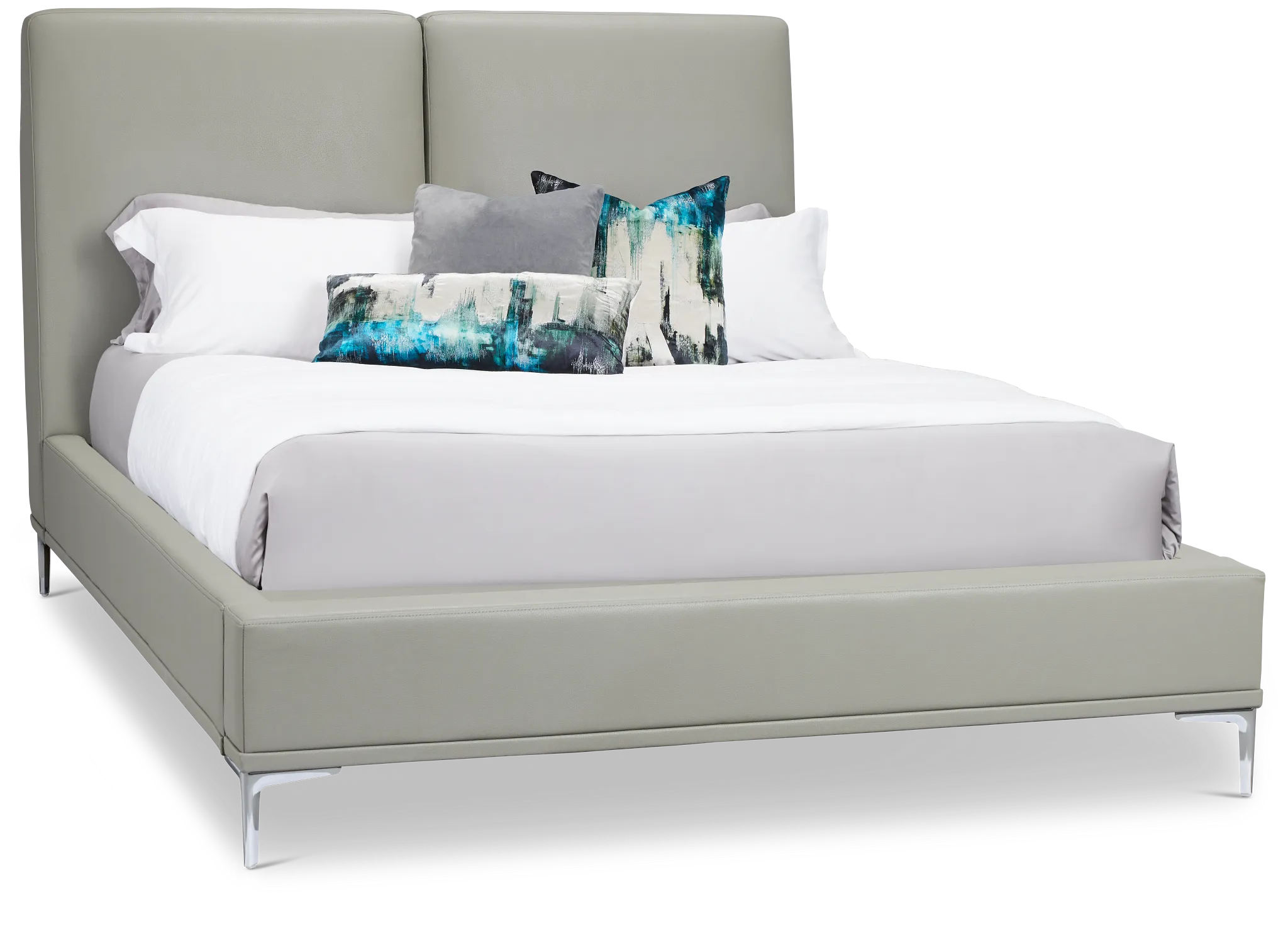 Emit Gray Micro Panel Bed