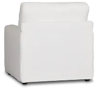 Rhodes White Fabric Chair