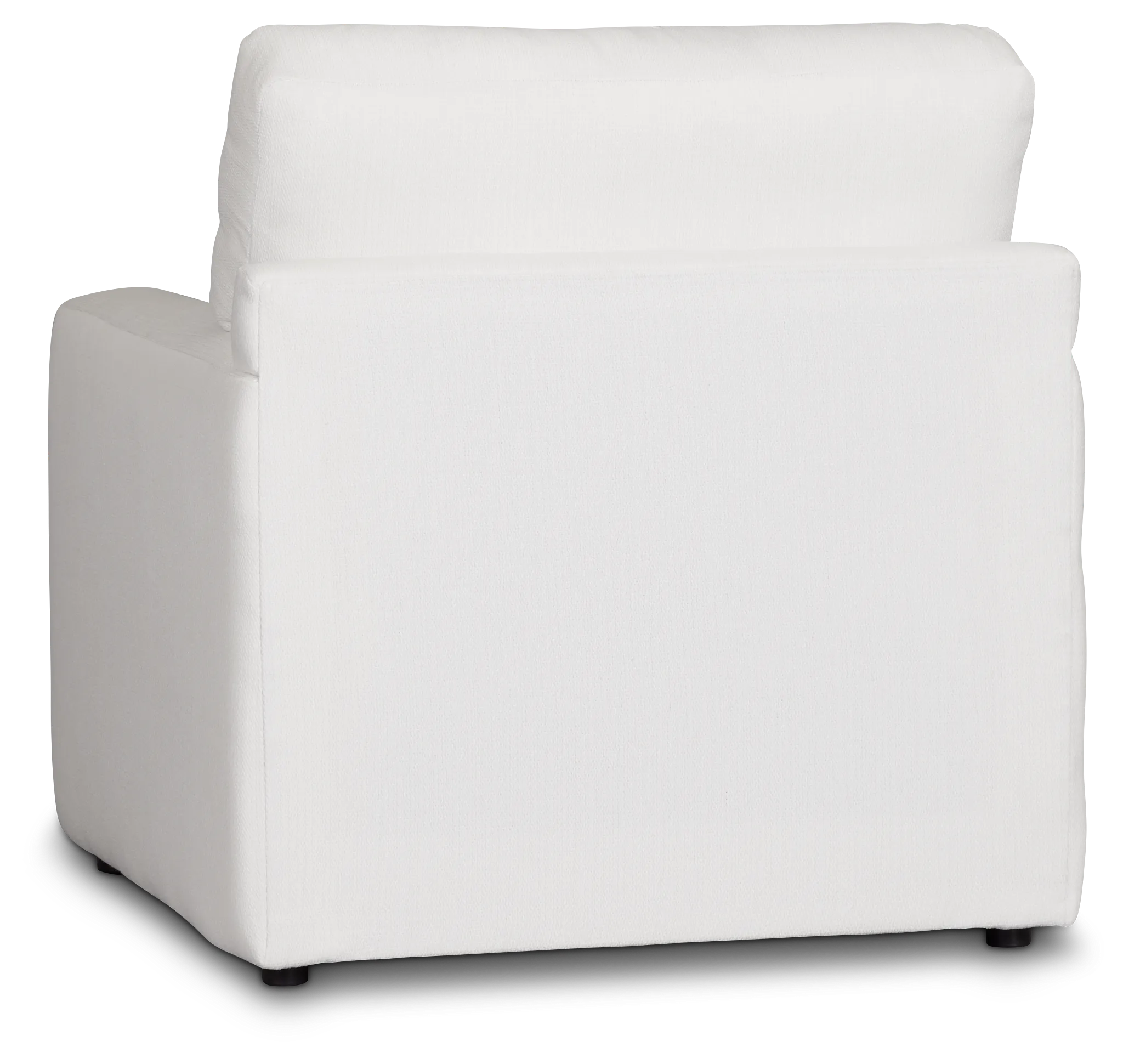 Rhodes White Fabric Chair