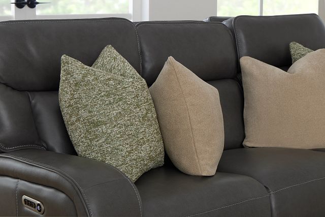 Baxter Green 24" Accent Pillow