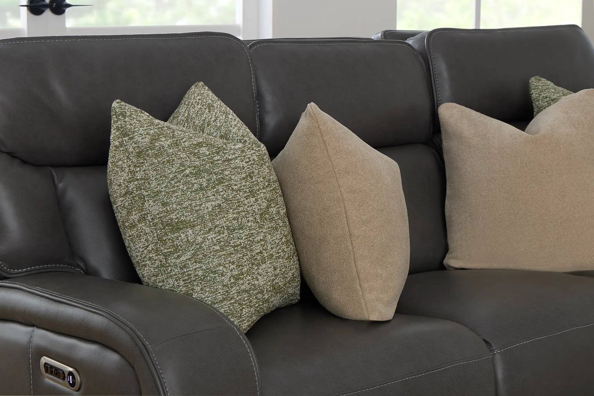 Baxter Green 24" Accent Pillow Baxter Green 24" Accent Pillow