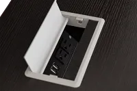 Clark Dark Tone 32" Return Desk