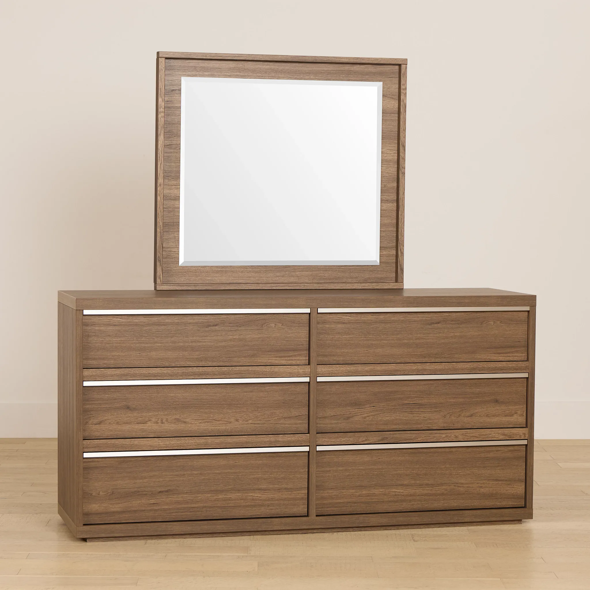 Capraia Dark Tone Dresser & Mirror