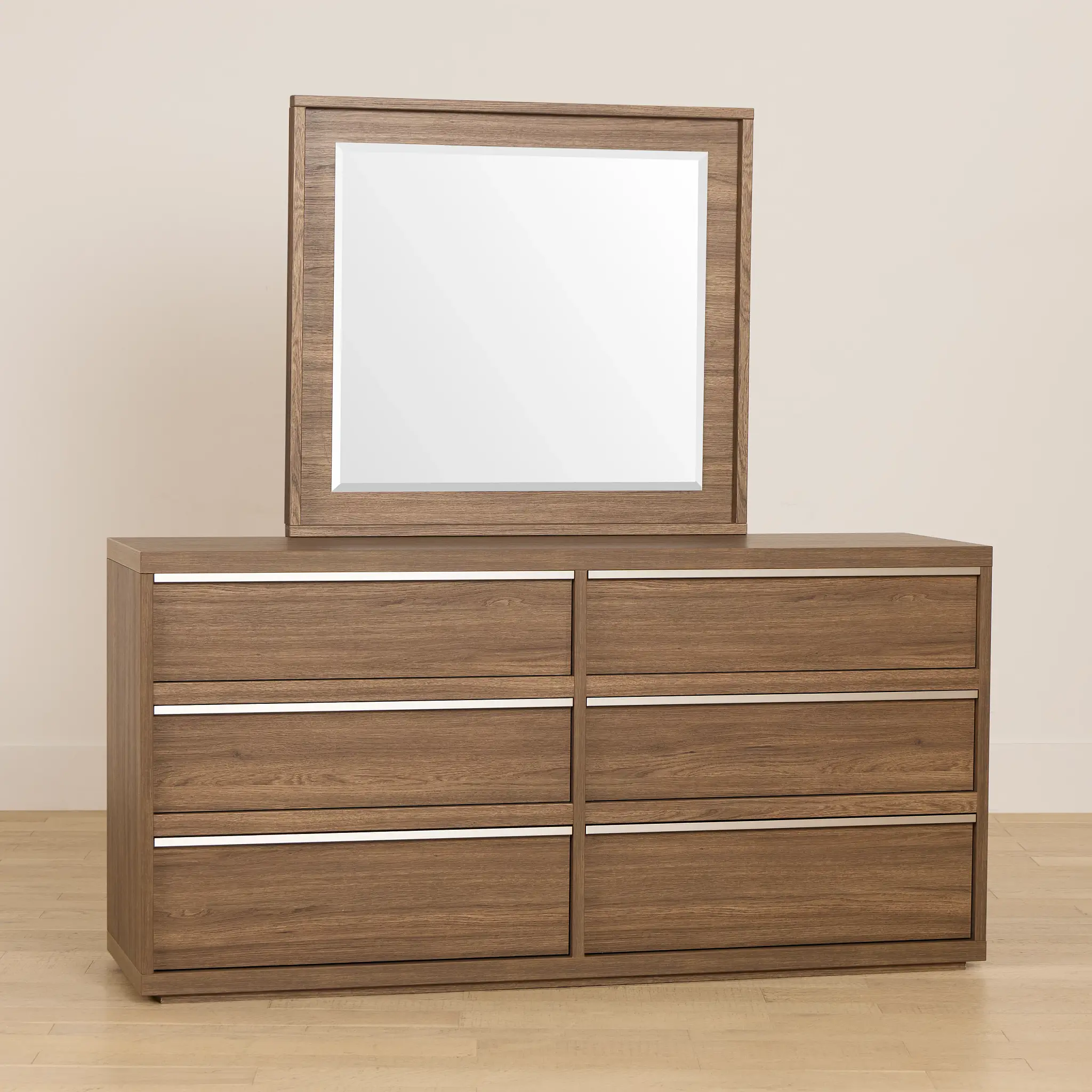 Capraia Dark Tone Dresser & Mirror Capraia Dark Tone Dresser & Mirror