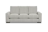 Edgewater Sea Lane Light Gray 84" Sofa W/ 3 Cushions