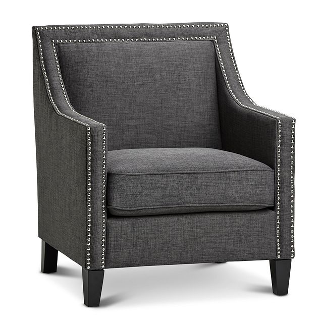 accent chairs dark gray