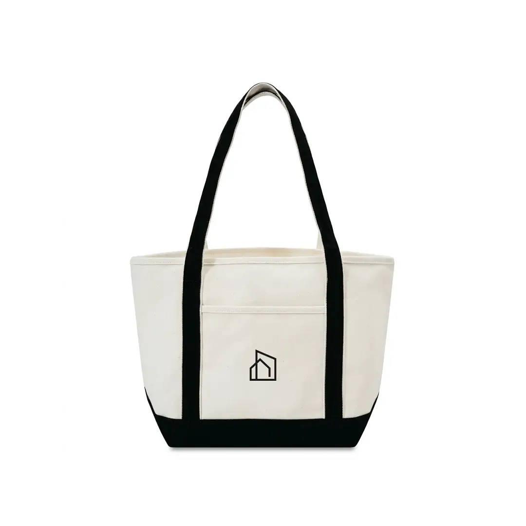 CITY HOME White Boat Tote Bag CITY HOME White Boat Tote Bag
