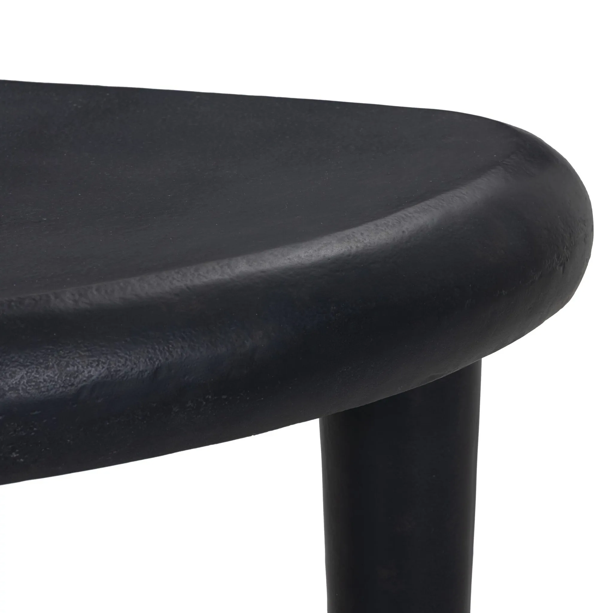 Four Hands Letti Black Console Table
