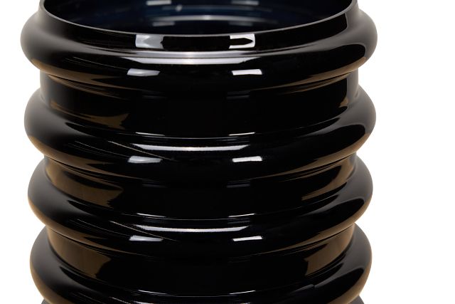Aysu Black Large Vase