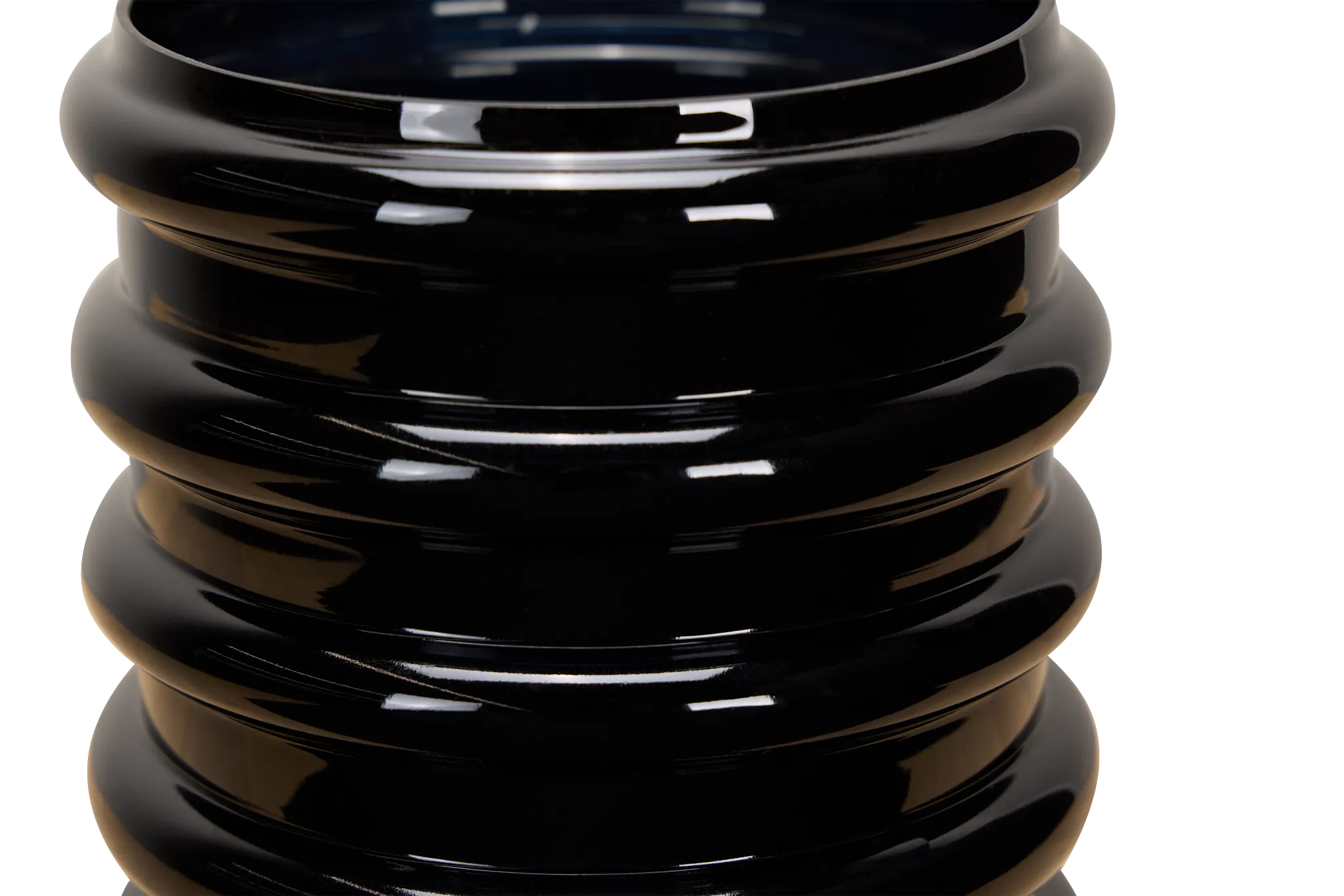 Aysu Black Large Vase