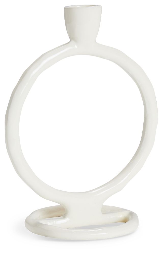 Opis Ivory Large Candle Holder