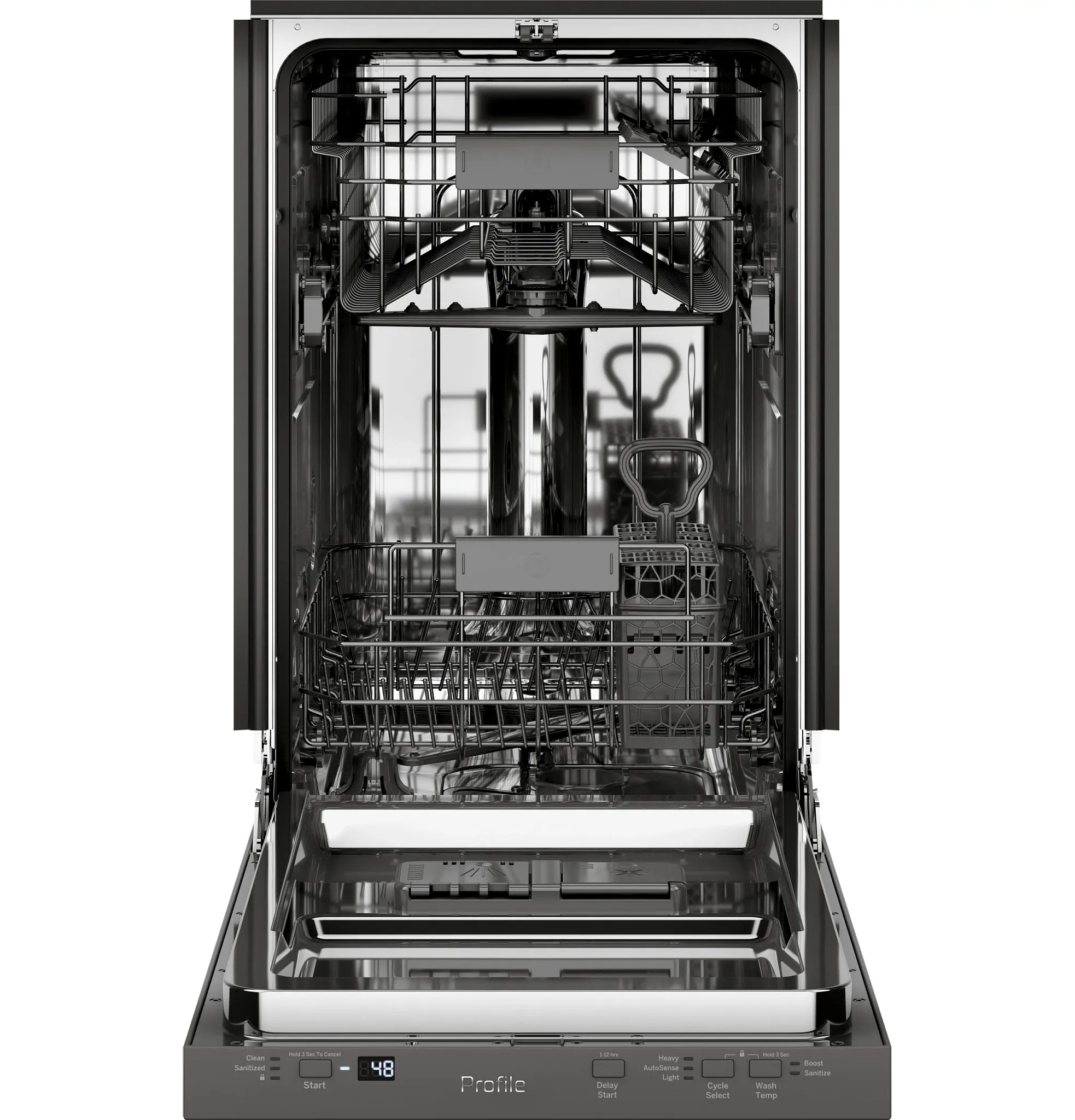 Ge Prpfile 145 Series Stainless Steel Built In Dishwasher