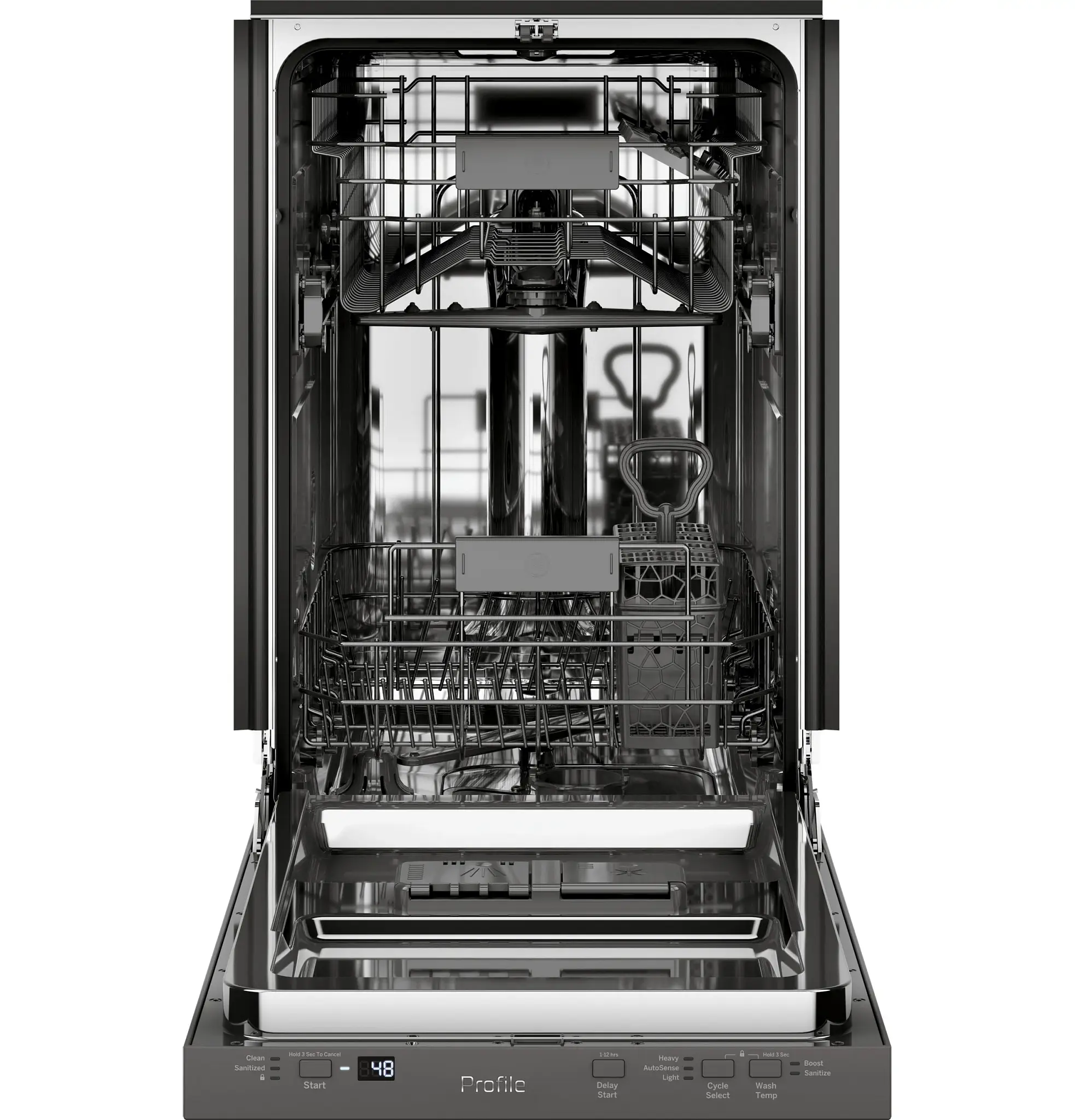 Ge Prpfile 145 Series Stainless Steel Built In Dishwasher Ge Prpfile 145 Series Stainless Steel Built In Dishwasher