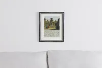 Courtyard Gray Framed Wall Art