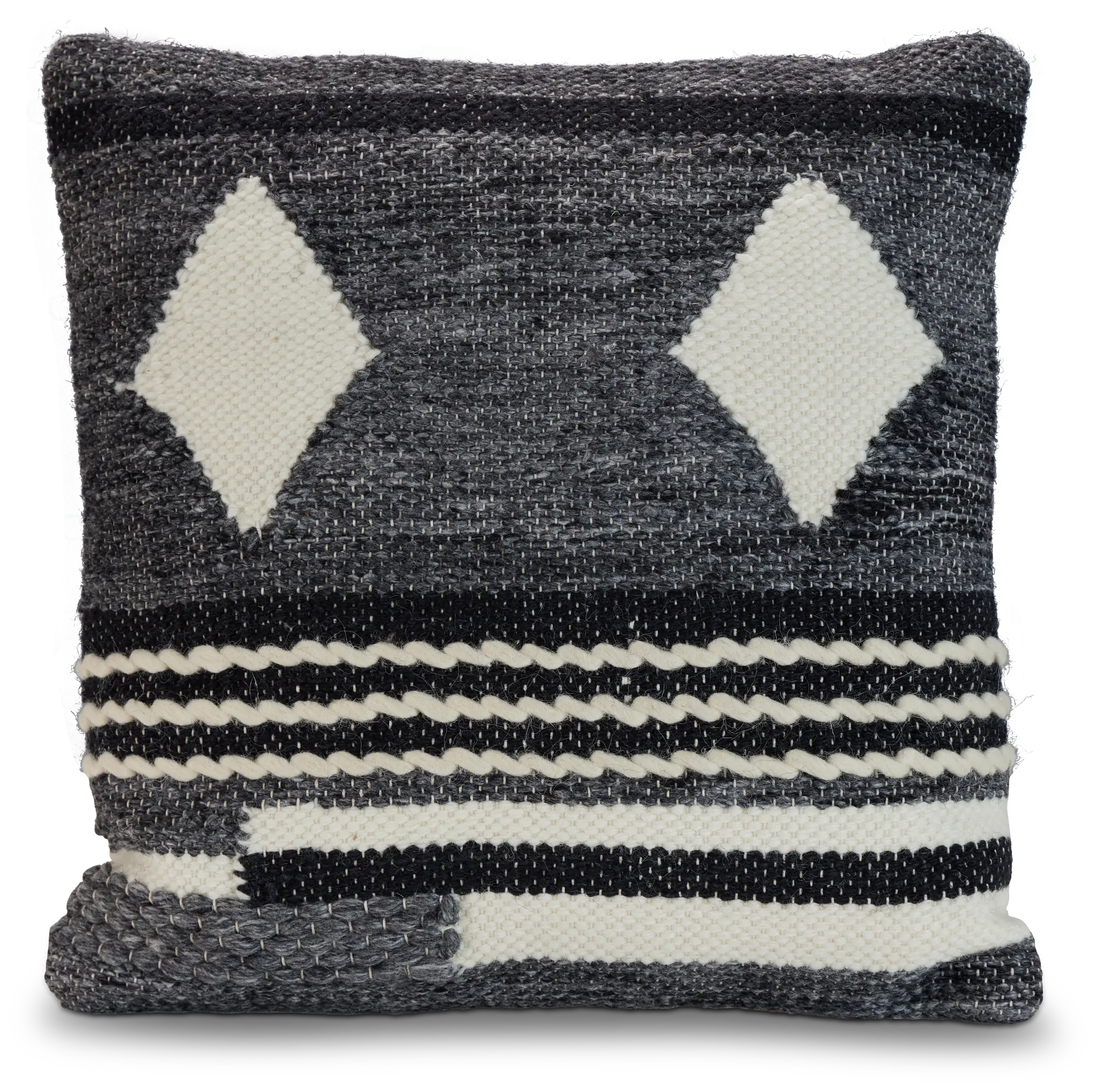 Midnight Black 18" Accent Pillow Midnight Black 18" Accent Pillow