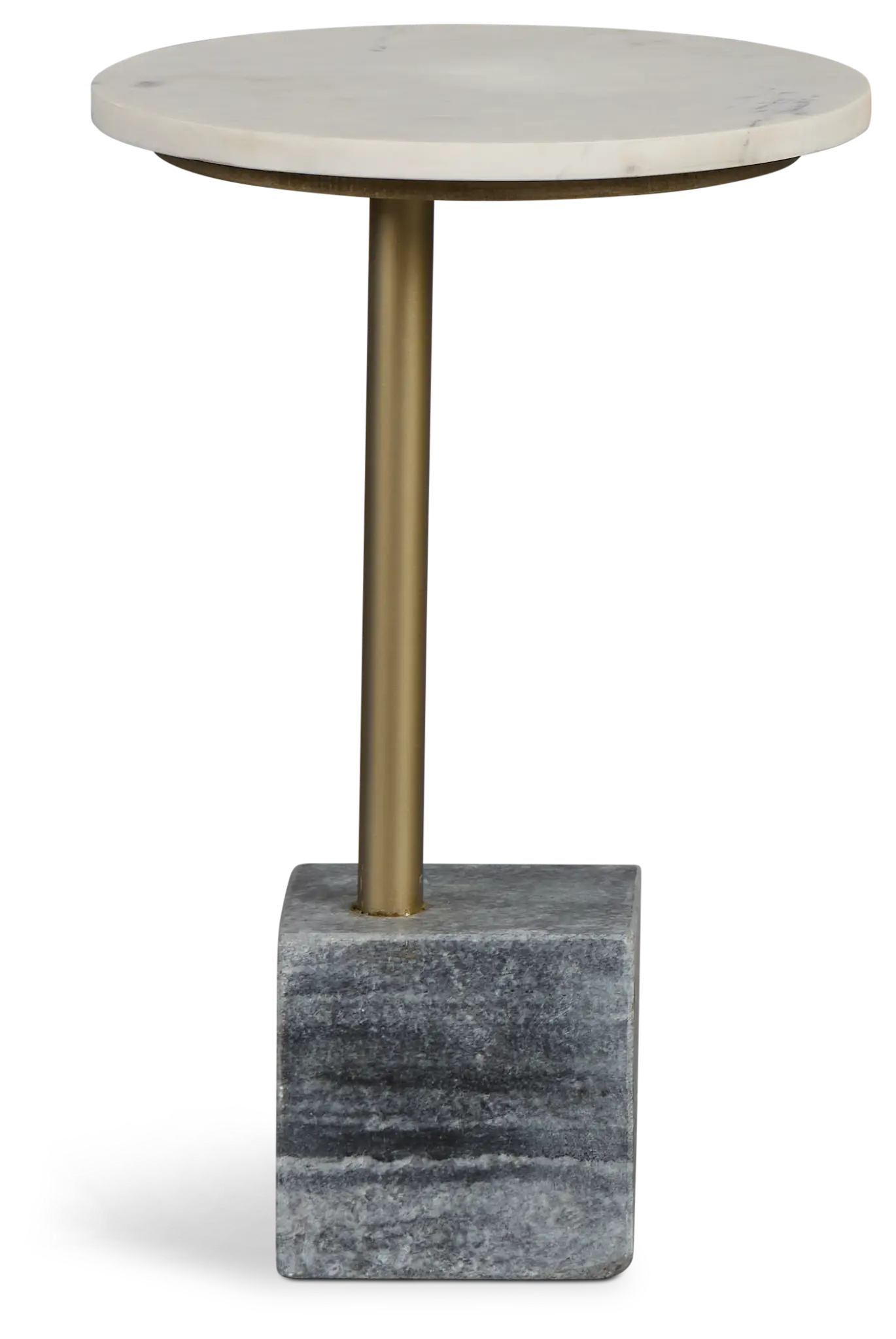 Britt White Marble Accent Table Britt White Marble Accent Table