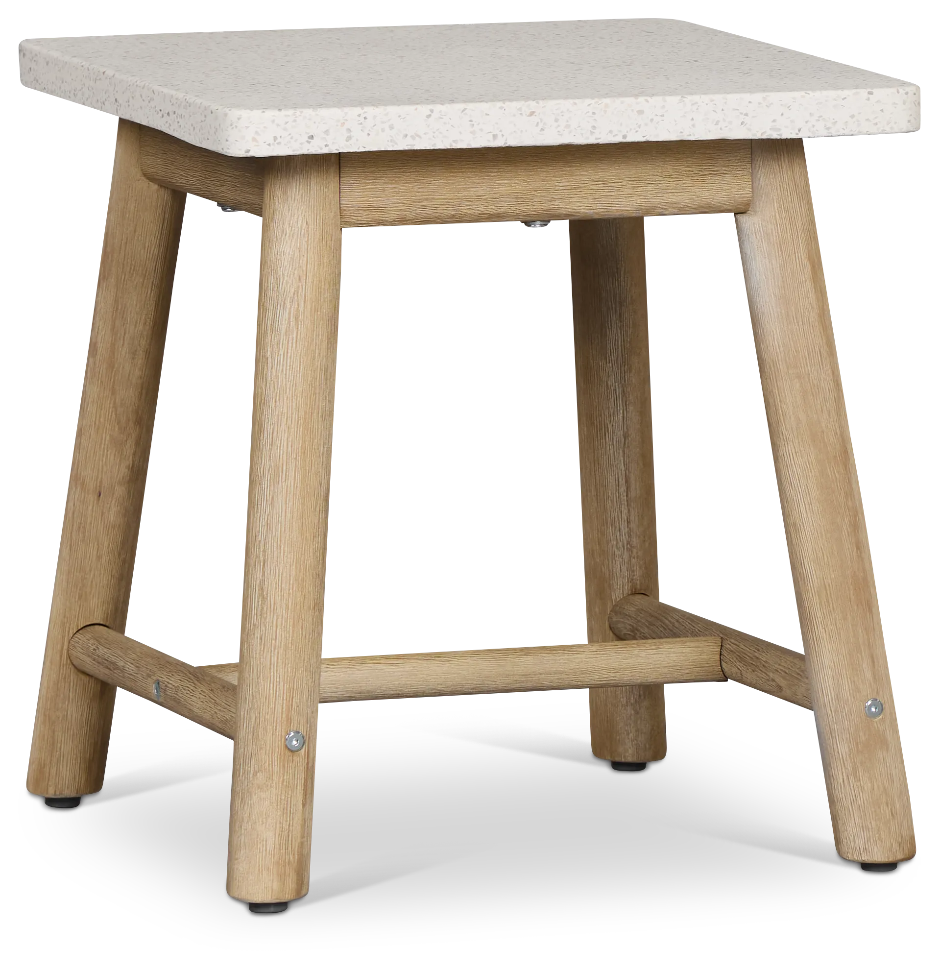 Azure Light Tone Square End Table