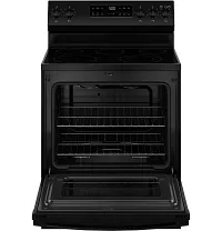 Ge 500 Series Black 30" Electric Range