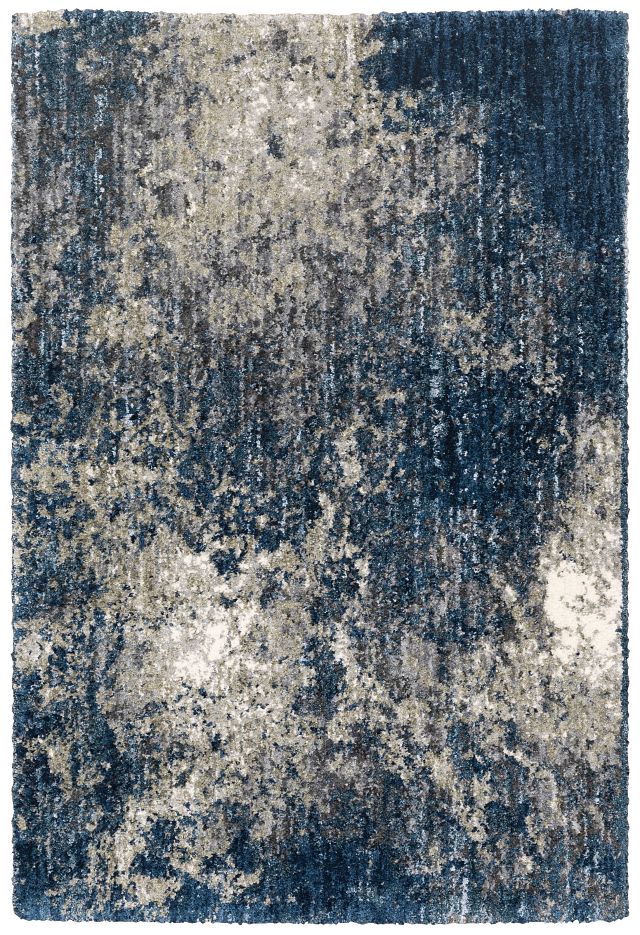 Aspen Blue 5x8 Area Rug