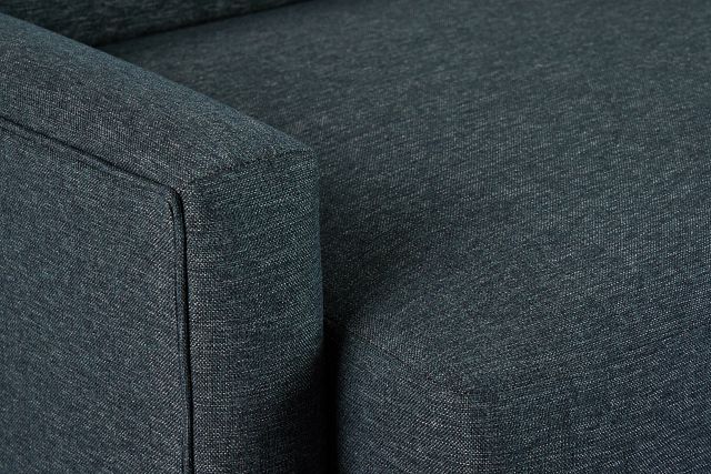 Noah Dark Blue Fabric Sofa