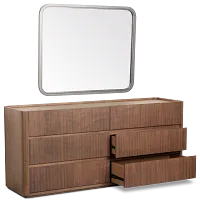 Nomad Mid Tone Dresser & Mirror