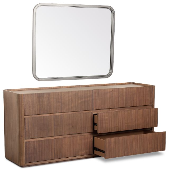 Nomad Mid Tone Dresser & Mirror