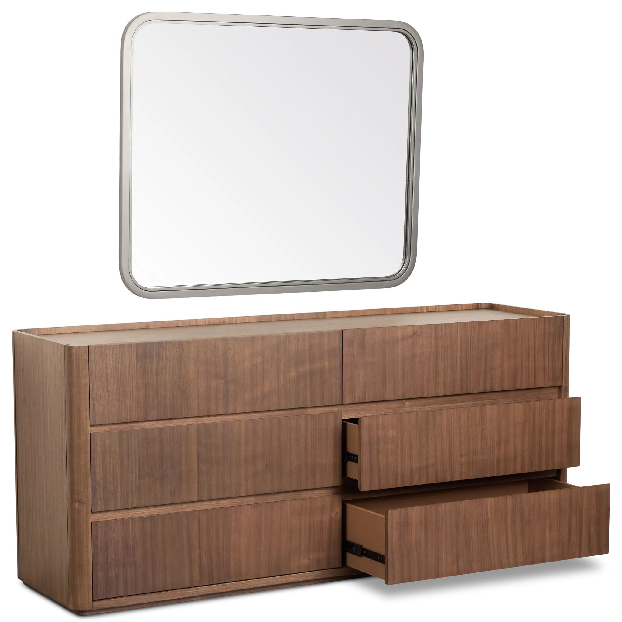 Nomad Mid Tone Dresser & Mirror