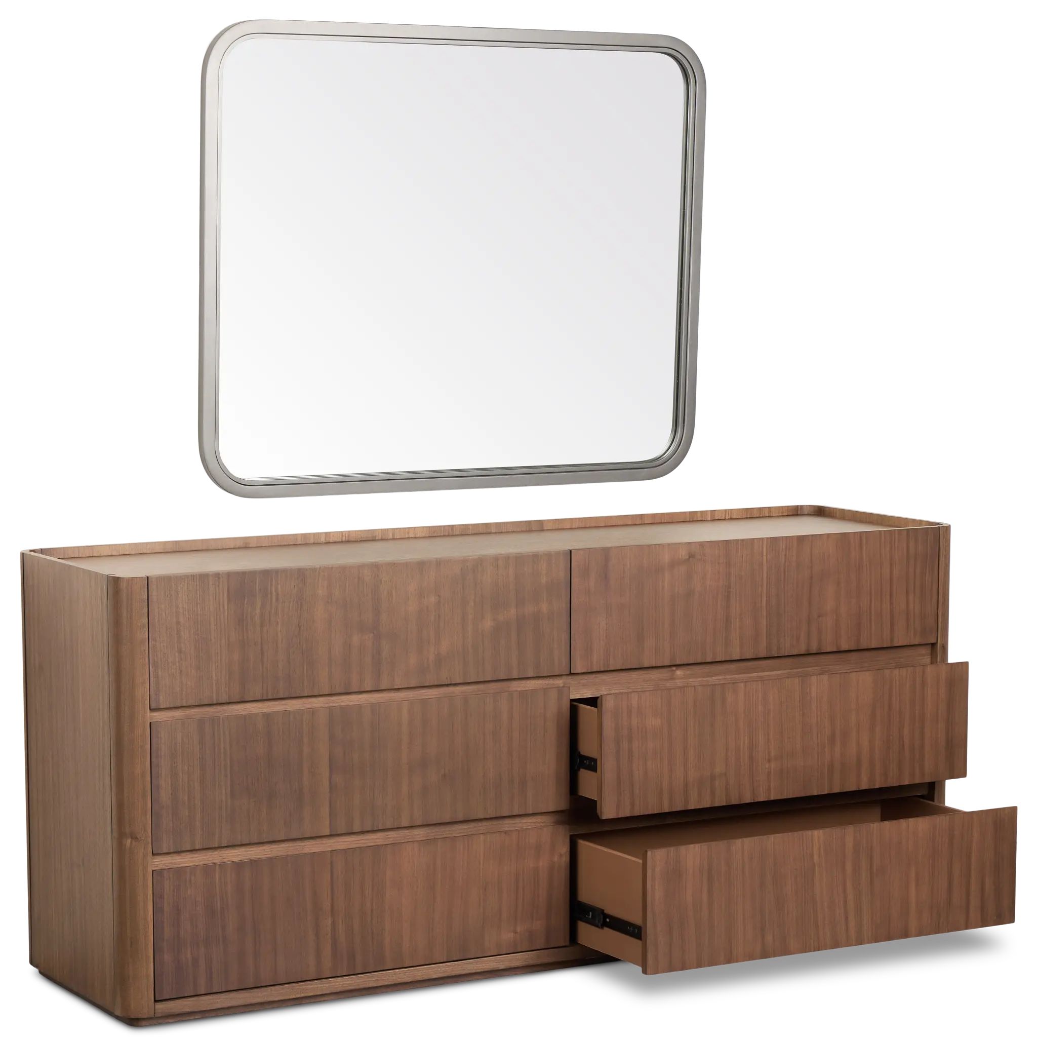 Nomad Mid Tone Dresser & Mirror Nomad Mid Tone Dresser & Mirror