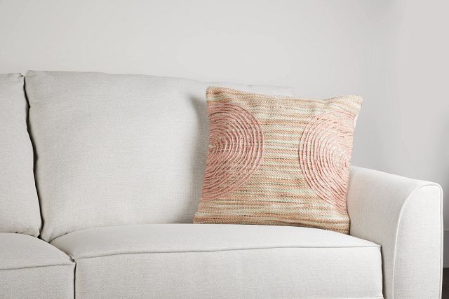 Reid Pink 20" Accent Pillow
