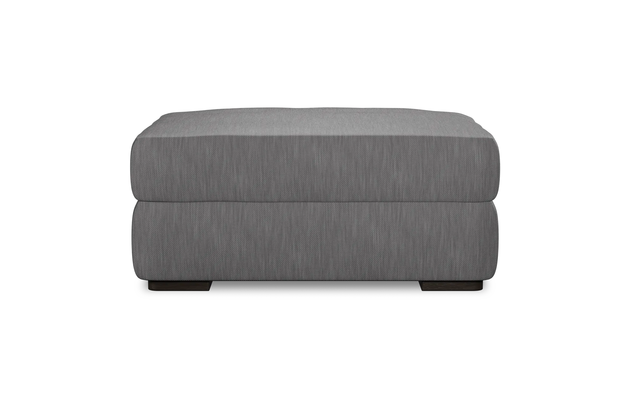 Edgewater Revenue Gray Ottoman
