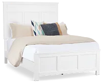 Seabrook White Panel Bed