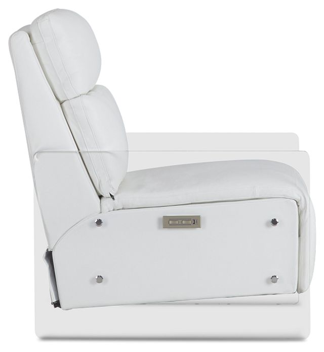 Jackie White Leather Power Recliner (3)