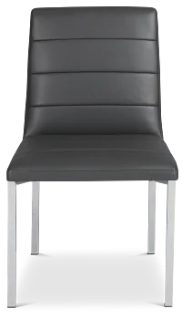 Amalfi Gray Upholstered Side Chair