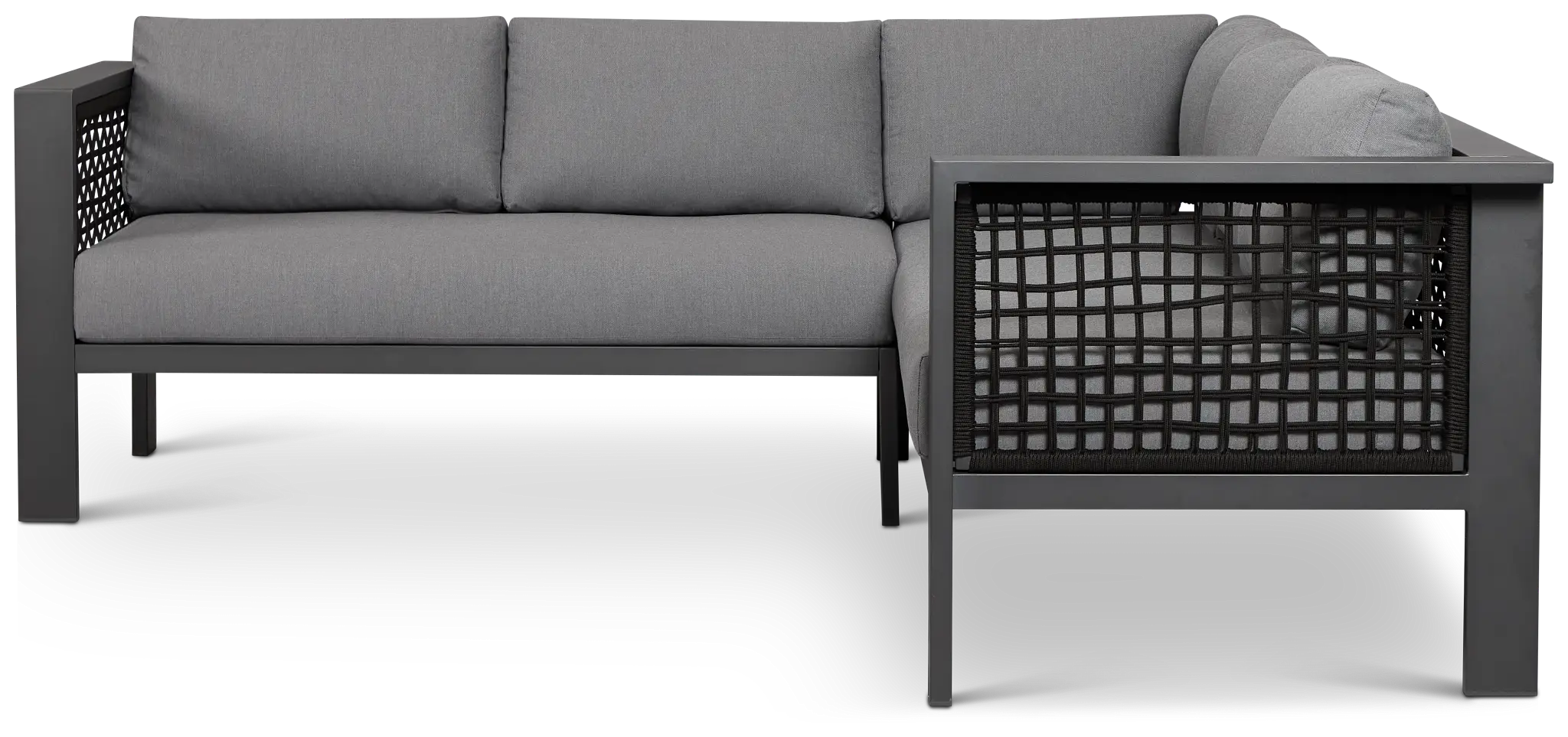 Sunrise Dark Gray Small Left Chaise Sectional Sunrise Dark Gray Small Left Chaise Sectional