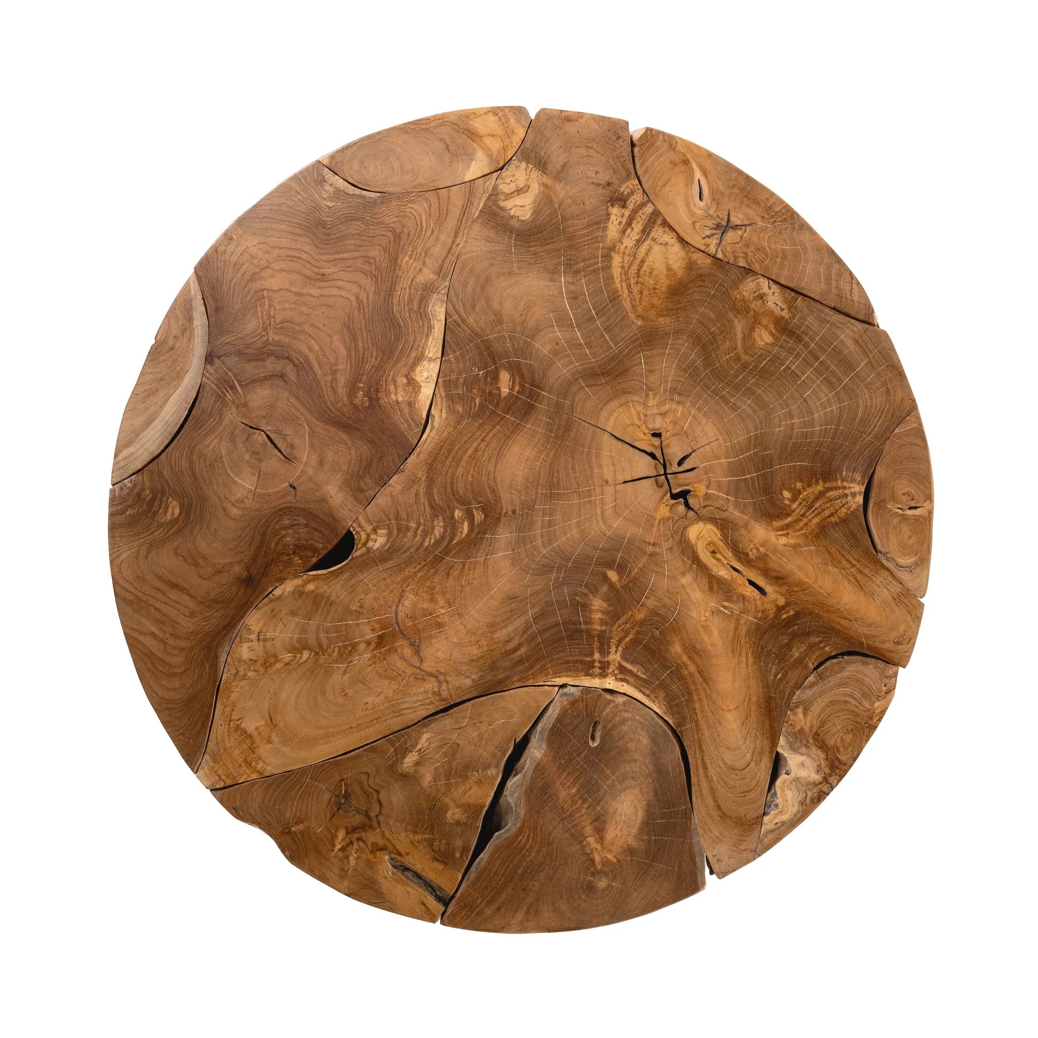 Pelli Mid Tone Round Coffee Table