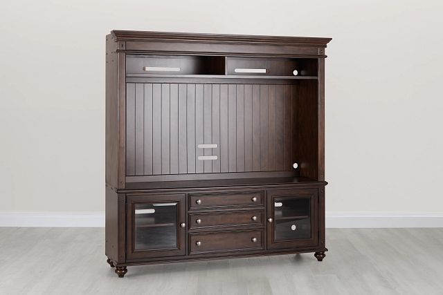 Savannah Dark Tone Entertainment Unit