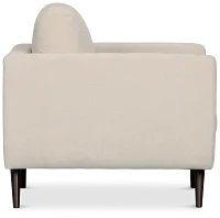 Indie Beige Fabric Chair