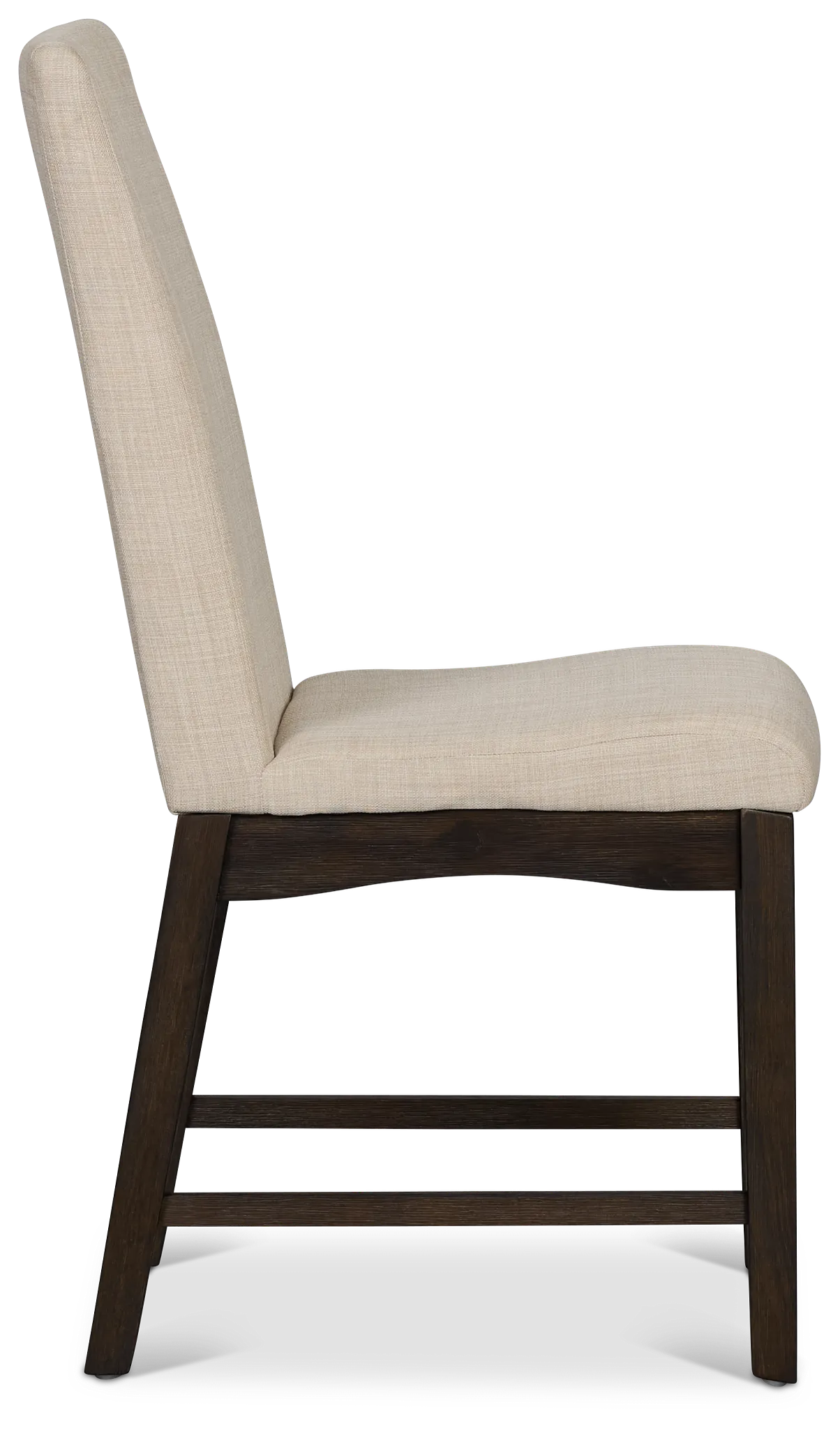 Roswell Dark Beige Upholstered Side Chair