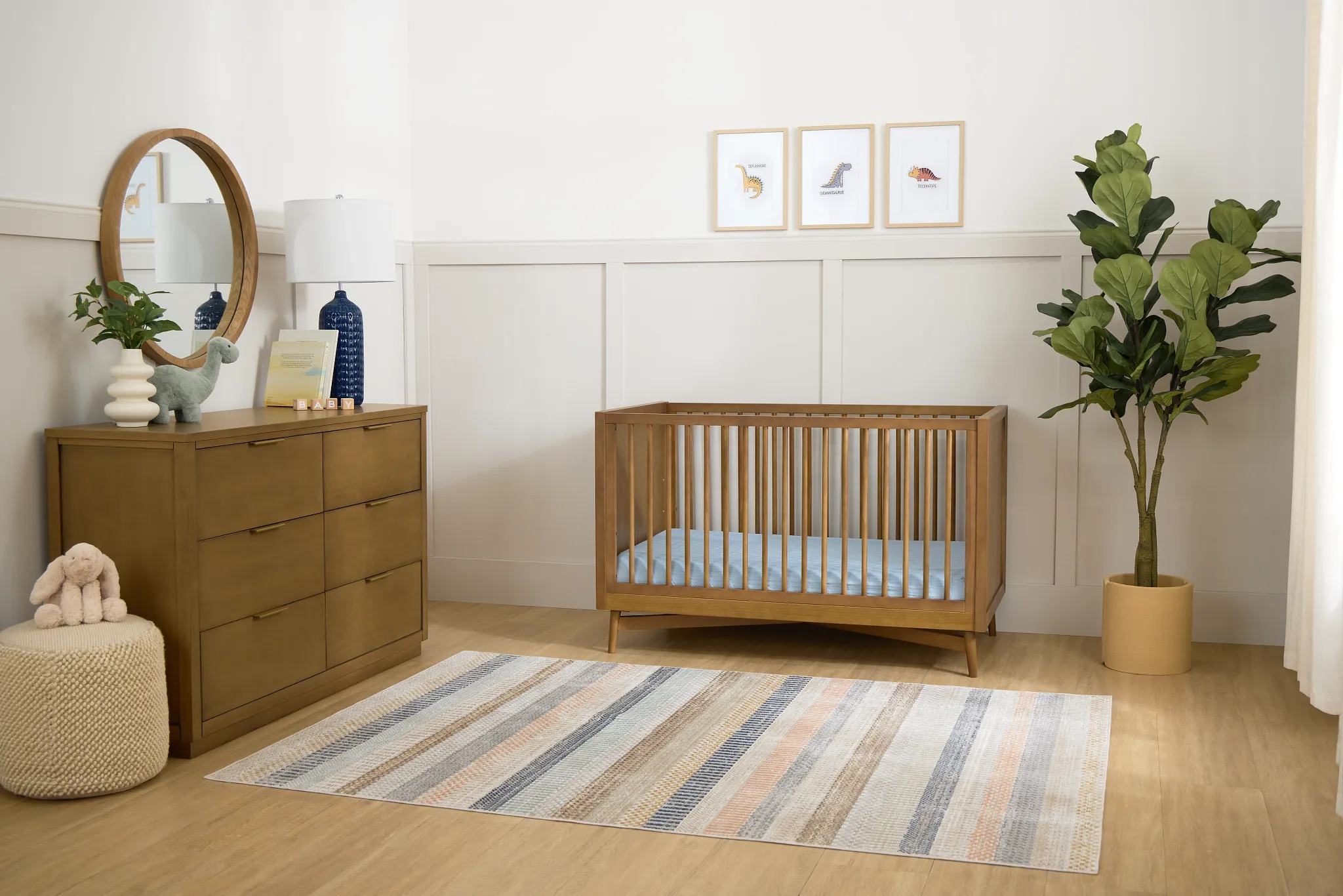Henry Mid Tone 2-in-1 Crib