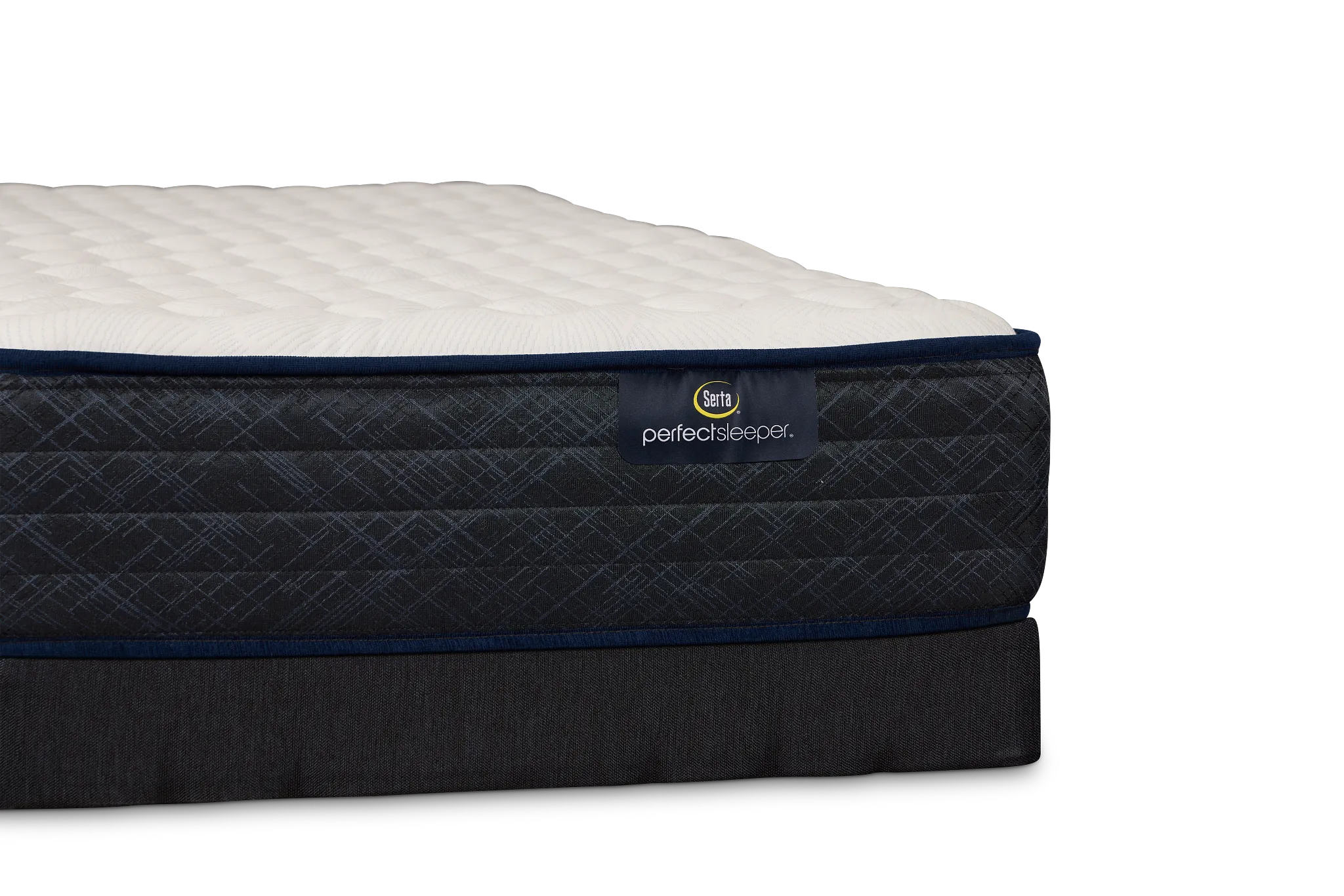 Serta Perfect Sleeper Adorning Night Firm Low-profile Mattress Set