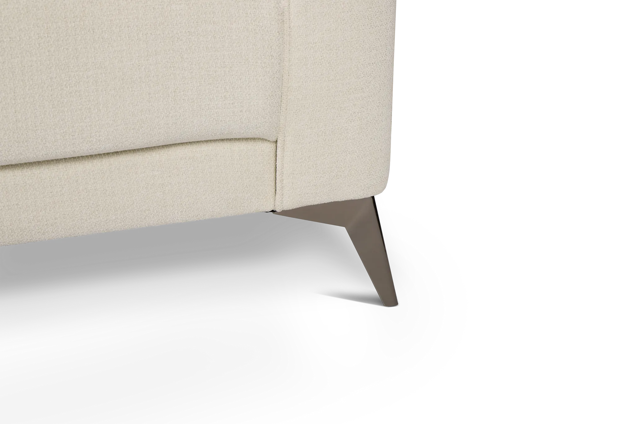 Talia Light Beige Fabric Left Chaise Sectional