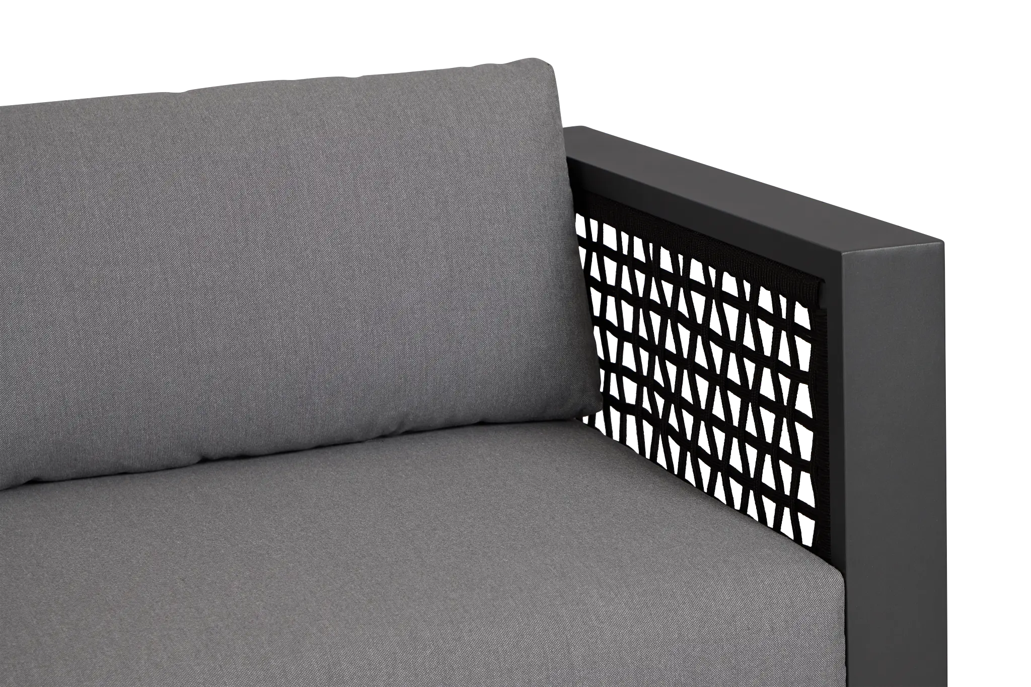 Sunrise Dark Gray Loveseat Sunrise Dark Gray Loveseat