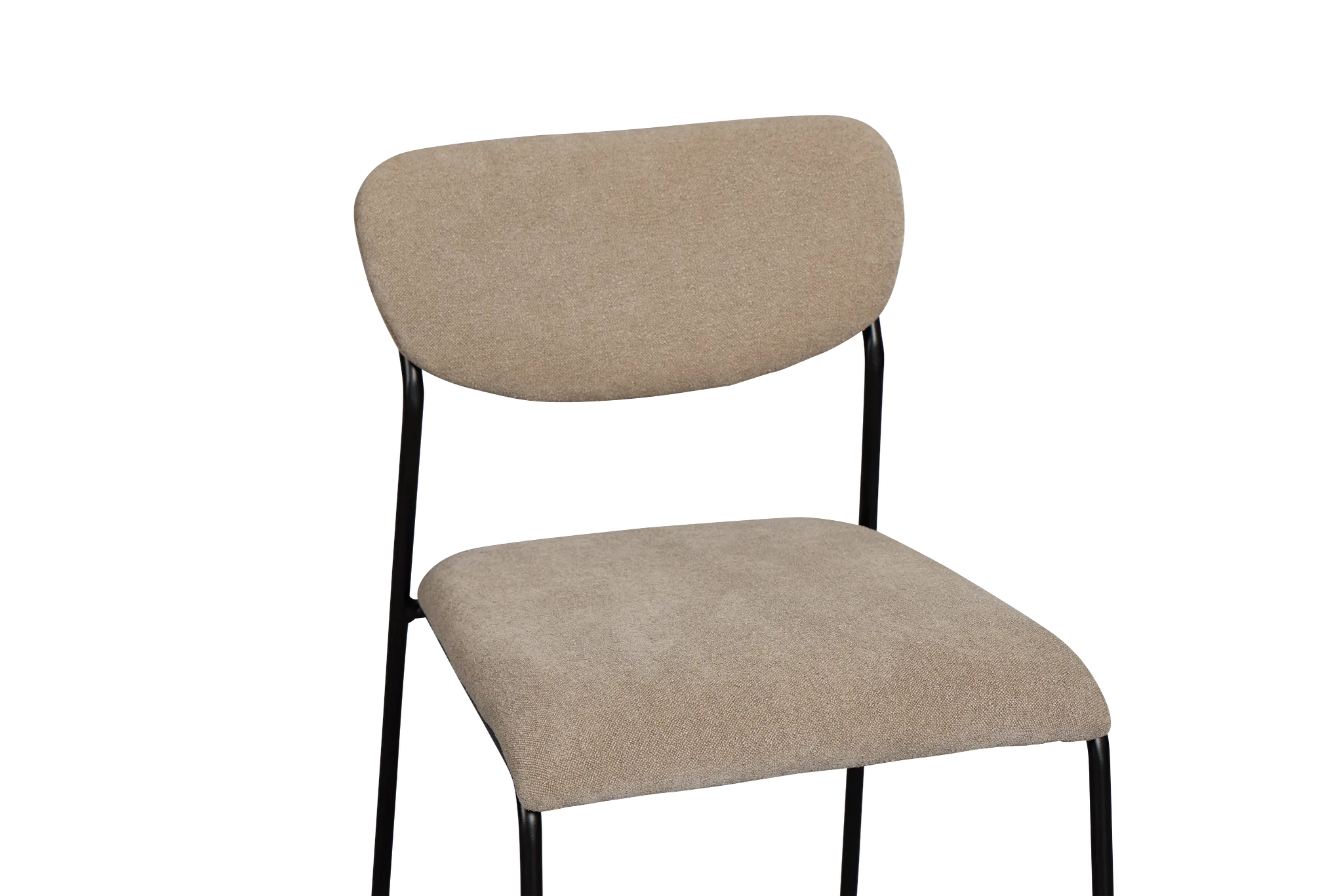 Lynden Gray Metal Upholstered Side Chair