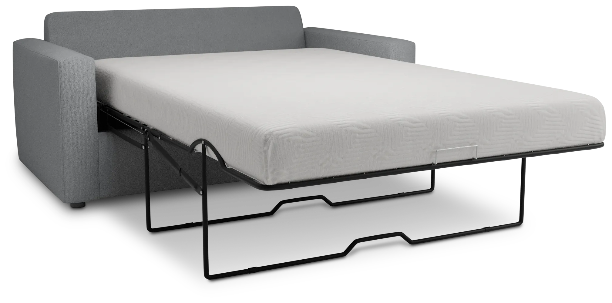 Siesta Revenue Gray Fabric Cooling Memory Foam Sleeper